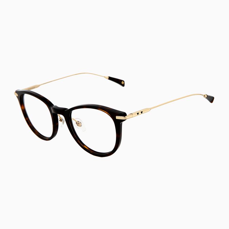 Sodamon Acetate Metal Horn-Rimmed Eyeglass Frame Htp953-C02 (Unisex)