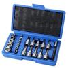 29 PCS of Chrome Vanadium Steel Sleeve Set Sleeve Batch Head Machine Repair Auto Repair Household Tool Set LS