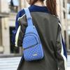Минималистичная женская нагрудная сумка большой вместимости, многослойная, водостойкая, передний рюкзак, повседневная, для улицы, кросс-боди для девушек