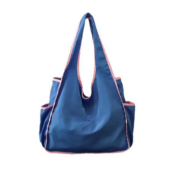 Сумка для покупок Нейлон высокой плотности Легкая Водонепроницаемая Складная Большая вместимость Сумка-тоут для покупок Дорожная сумка для покупок