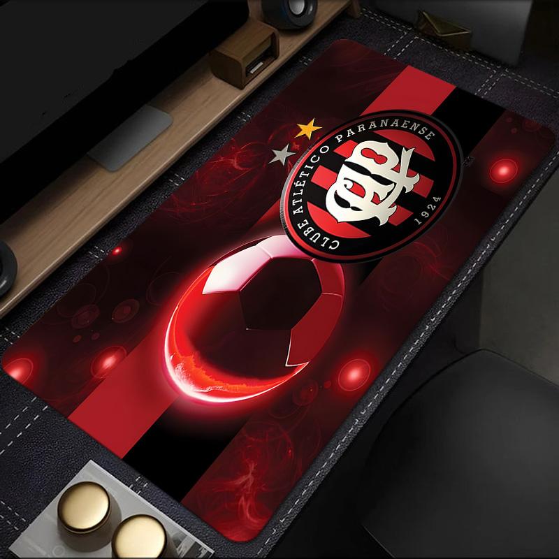 Atletico Paranaense Crest Mouse Pad, Rubber Base, Mouse Pad for Gamers and Office Use, Gaming Desk , Easy To Clean Mat Christmas fan gifts