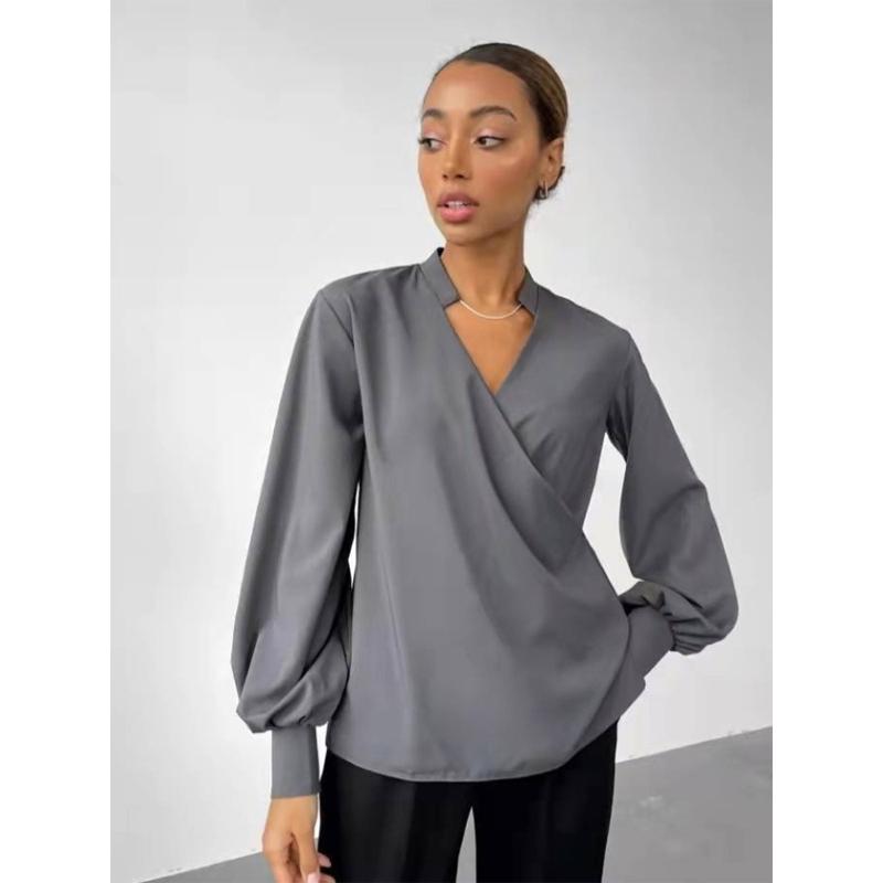 Blusas mujer de moda 2022, летний топ, женские рубашки, женская зелено-белая рубашка, блузки, топы, шикарная женская блузка с длинными рукавами