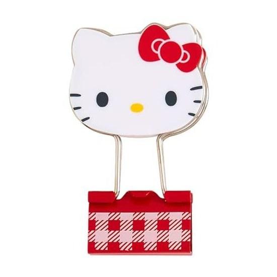 Sanrio Double Clip 3-Piece Set Hello Kitty ABSSteel 615366