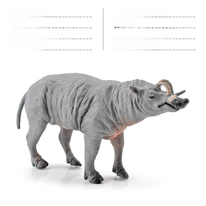 Модели животных из ПВХ: олень-бабирусса, свинья и азиатский тапир для обучения науке