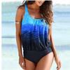 Women Swimsuit Women's Printed Bikini Backless Bikini Oversize Swimsuit Bodycon Swimsuit Summer Beach Wear