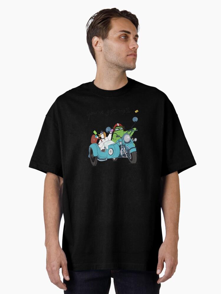 Biker Mice from Mars Motorcycle Vintage Postfriends Oversized T-Shirt
