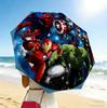 Avengers Universe 8 Ribs 3Fold Black Glue Uv Protection Umbrella Sun Protection Rainproof Compact Folding Umbrella For Travel Daily Use C924521