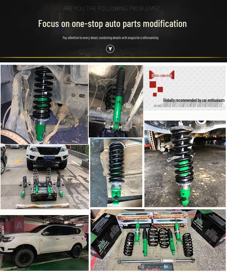 Foton Mars 7 Series Off-Road 2-Inch Lift Kit with Adjustable Shock Absorbers