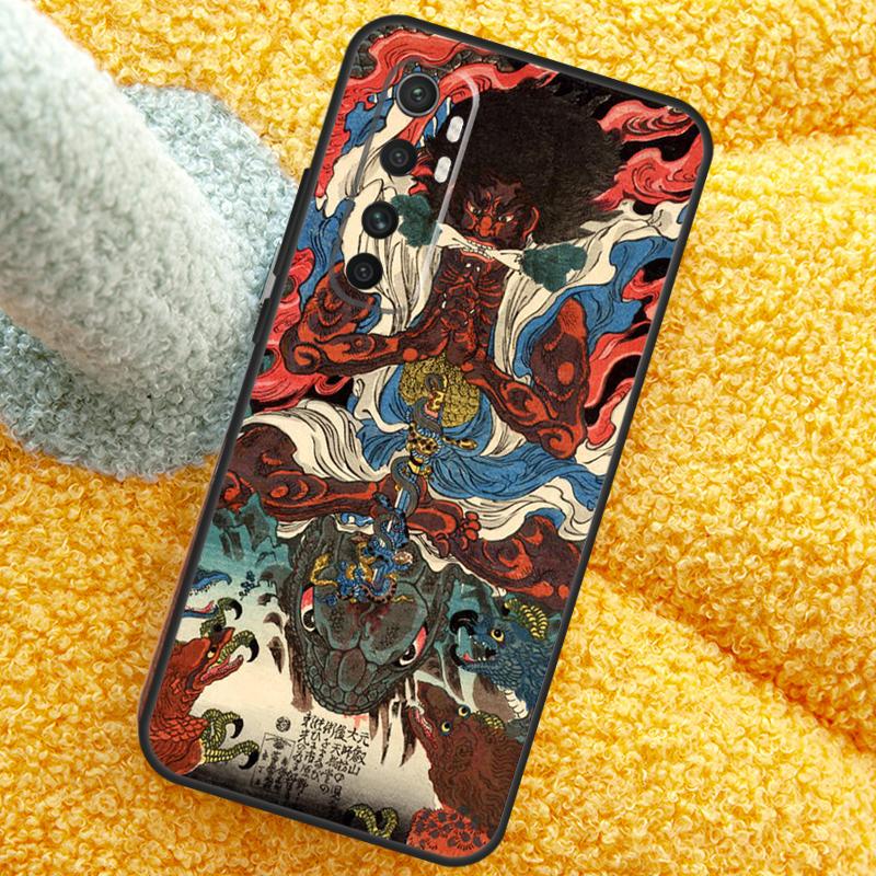Японский чехол в стиле Укиё-э для Xiaomi 17 Pro Max 13 14 15 Ultra 13T 14T 15T Чехол для POCO X7 X5 X6 F5 F6 F7 F8 Pro