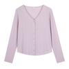 New Arrivals for Plus-Size Women: V-Neck Korean-Style High-End Cardigan, Versatile, Slimming, Covering the Body, Lightweight Sun-Protection Jacket