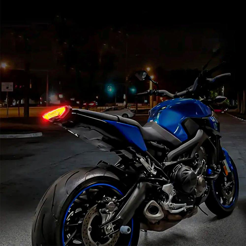 Светодиодный задний фонарь для мотоцикла для Yamaha MT-09 Tracer 900 9 GT FJ-09 FZ-09 MT-10 FZ-10 Задний стоп-сигнал Встроенный поворотник F