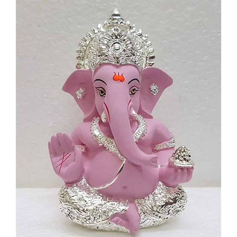 Ganesh Idol for Car Dashboard Ganesha Murti Ganpati Idol for Home Decor Puja Lord Ganesh Statue Gift