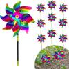 10X Bird Repellent Reflective Windmill Anti Bird Wind Spinner for Garden Orchard