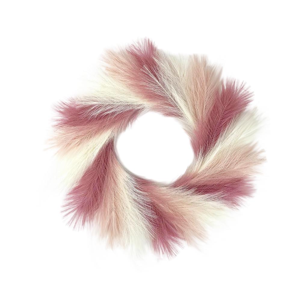 Simulation Of Frost Grass Vine Circle Bottom With Green Plants, Water Grass Vine Circle Flower Wreath, Without Battery