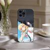 Чехол для телефона S-Shizuku K-Kuroe M-Marin Kitagawa Для iPhone 17pro, 16,15,14,13,12,11 X XR Plus, Другие Мягкий Черный Чехол