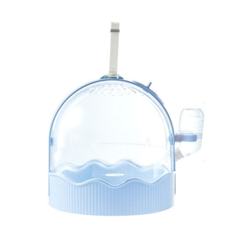 Прозрачная откидная крышка для переноски хомяка Дышащая переноска для хомяка Клетка для путешествий для хомяка на открытом воздухе