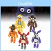 Высококачественный набор строительных блоков Fnaf Wu Ye Bear для детей с красочным дизайном и прочными пластиковыми материалами