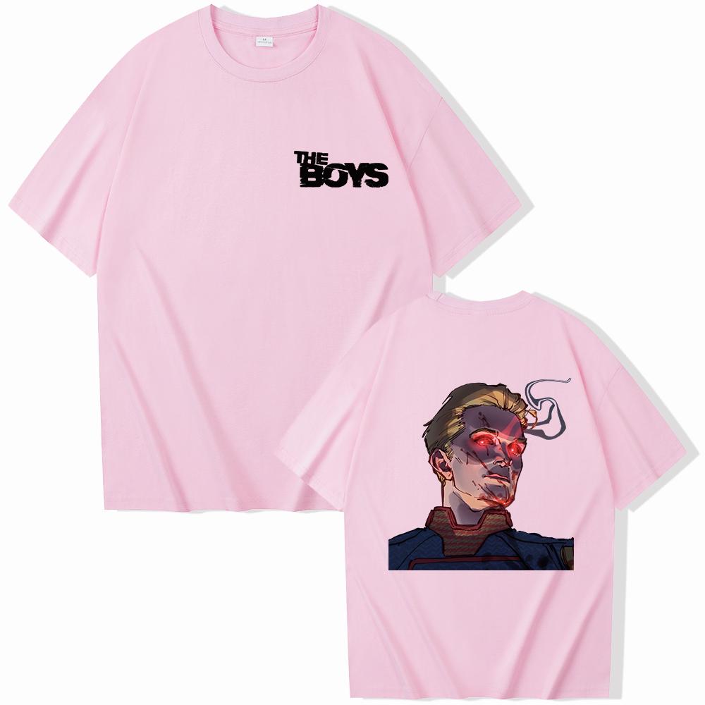 The Boys Tshirts Mens TV Show Starlight Women T-Shirts Homelander Funny T Shirt Cotton Fashion Designer Male Clothes Tops Tees