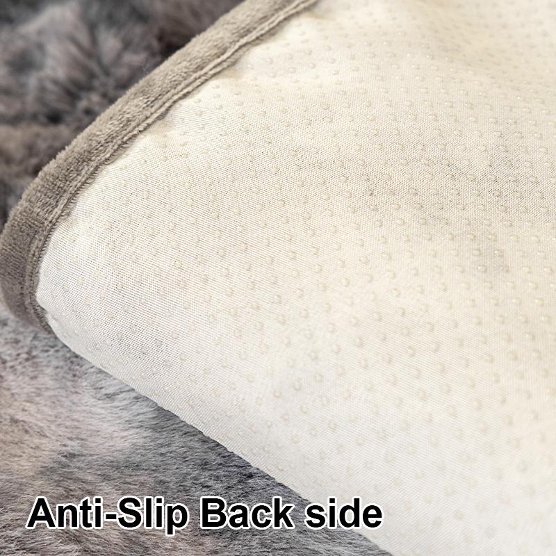 Чехол для дивана из плюшевого градиентного бархата для зимнего тепла, утолщенный плюш, нежный и мягкий, любимый диван для домашних животных с защитой от скольжения