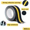 5CM*5M Anti Slip Traction Tape High Grip Adhesive Sticky Backed Safety Flooring Yellow Glow In Dark Stripe For Stairs Tread Step