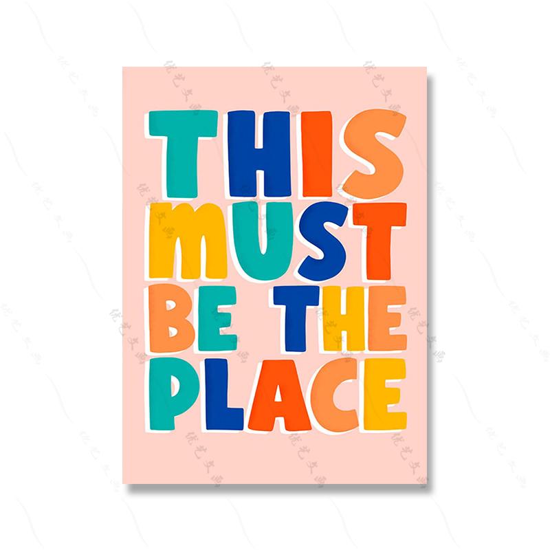 Цвет Аннотация Цветок Губы Улыбка Цитата Бохо Настенная Картина Холст Картина Скандинавский Плакат Принт Детская Роспись Декор Гостиной