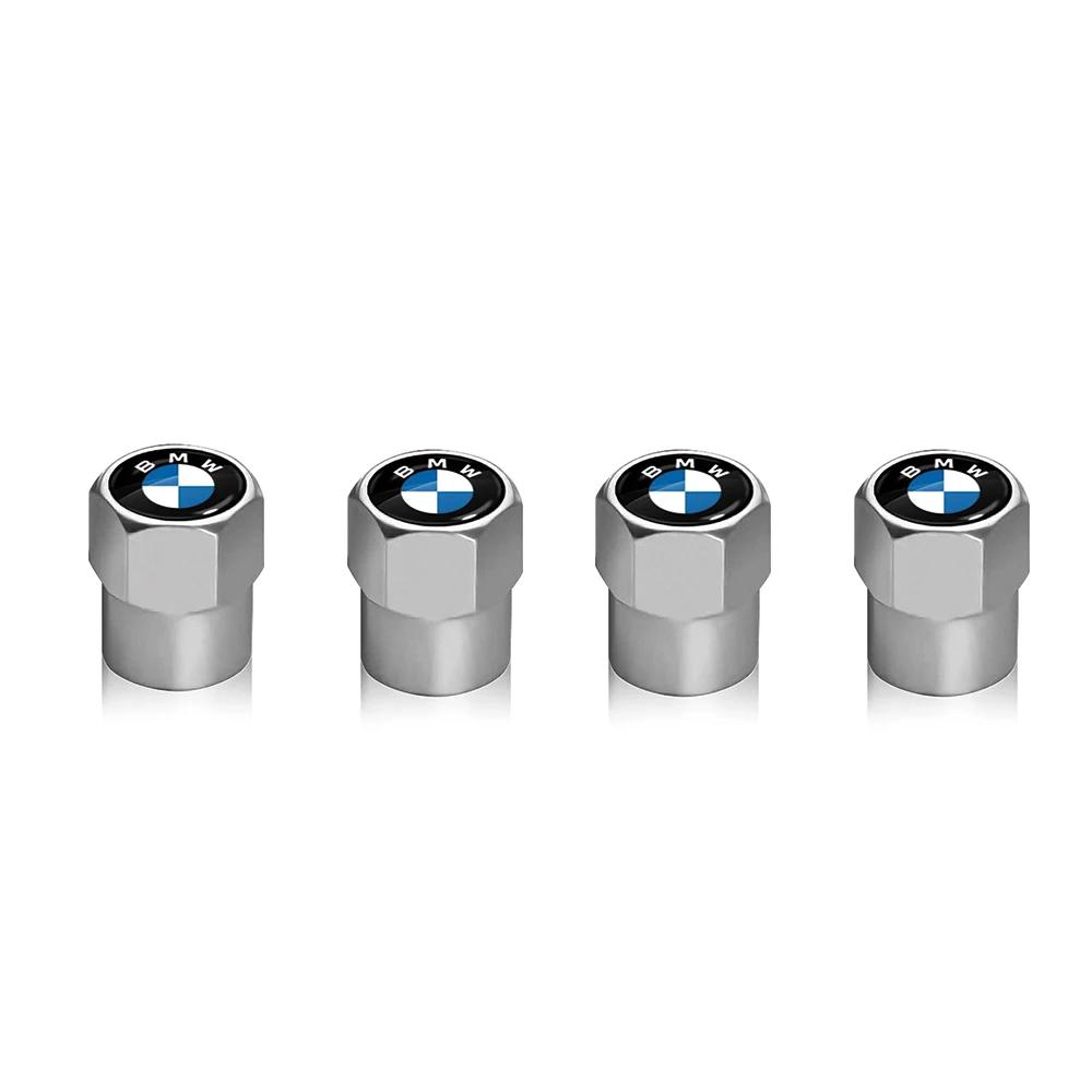 BABD1 For BMW New 4Pcs Car Wheel Tire Valve Caps Air Stem Covers for BMW M E34 E36 E60 E90 E46 F10 F20 F30 X5 X6 X1 M3 M5 M6 E71 Acce