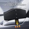 SEAMETAL Car Arm Rest Storage Box Nappa Leather Armrest Organizer with Tissue Holder Universal Auto Center Console Extension Box