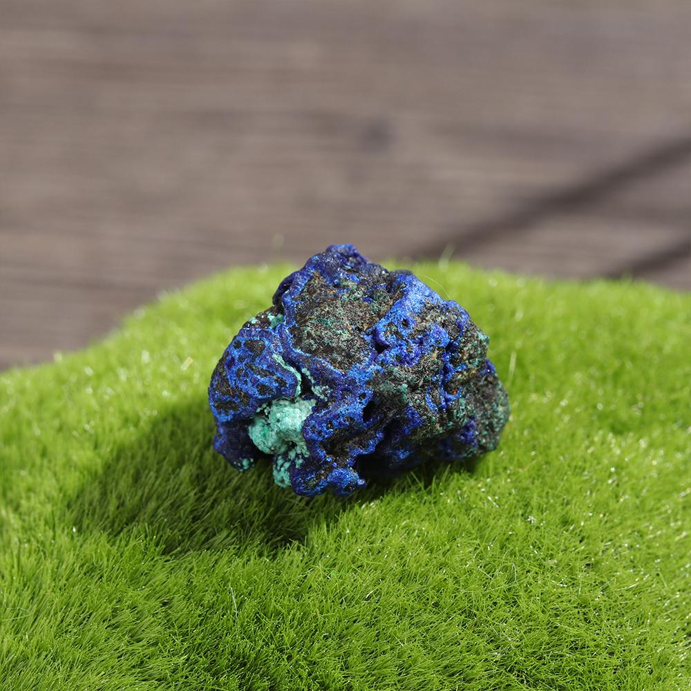 Quartz Crystal Raw Gemstone Malachite Geode Healing Stone Mineral Specimen Natural Azurite Ore