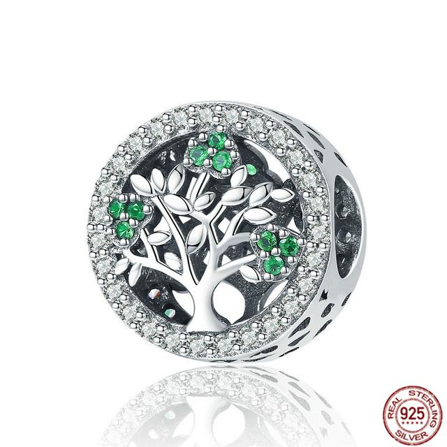 Подходят оригинальные браслеты, подвески, ювелирные изделия, новые S925 стерлингового серебра, сверкающие бусины камеры, семейное дерево, воздушный шар, щенок, кошка, кулон