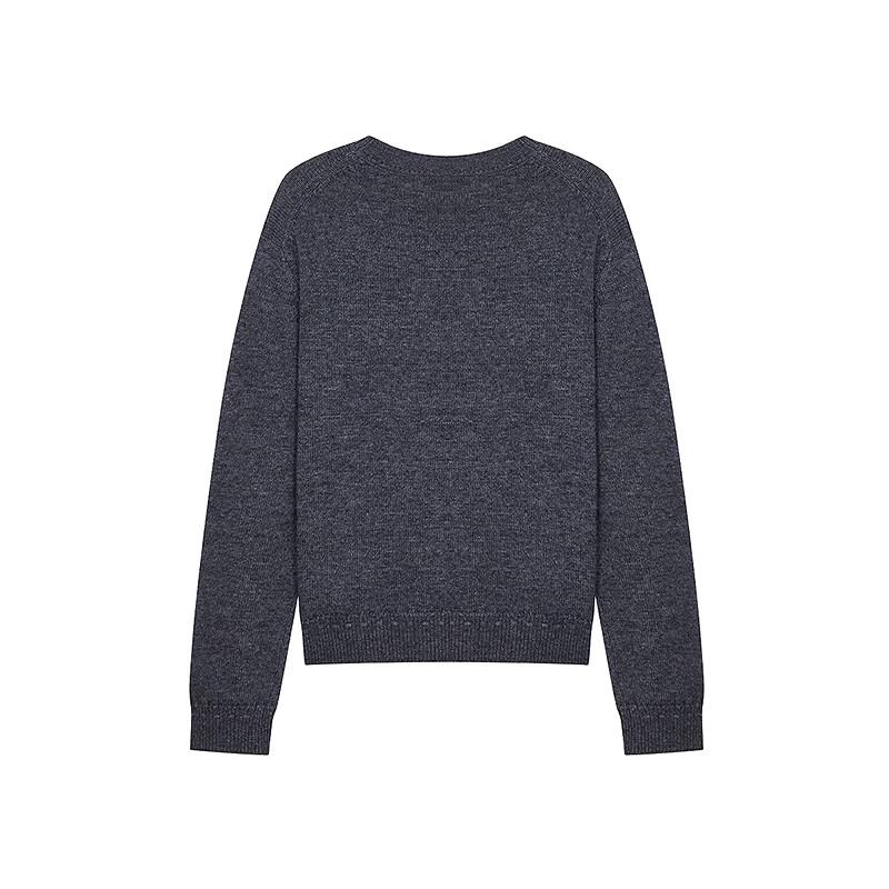 Женский трикотажный свитер Teenie Weenie с жаккардовым узором медведя