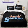 Sabrina Pattern Bedding Home Decoration Birthday Gift ( 1 duvet cover + 2 pillowcase, without core),fan merchandise.