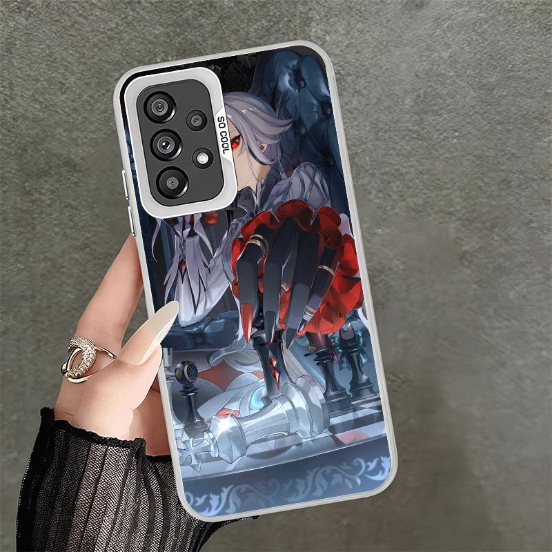 Genshin Impact Арлекино Мягкий чехол для телефона для Samsung A17 A16 A15 A14 A13 A57 A56 A55 A54 A53 A37 A36 A35 A34 A33 A26 A25 A24 A2