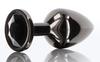 Diamond Jewel Anal Plug L 8 X 4cm Black - TABOOM - Anal Jewelry