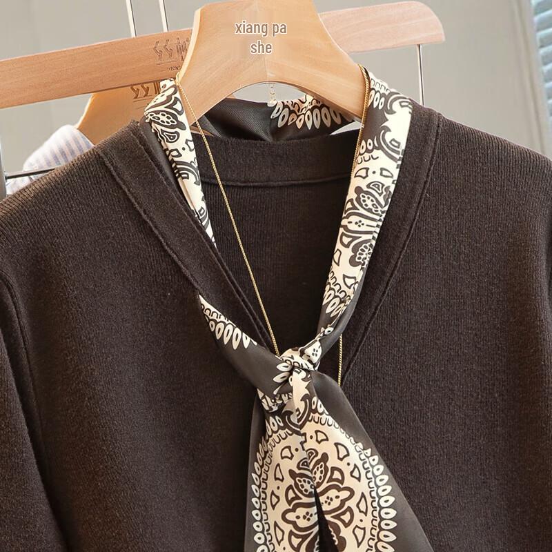 Women's Chic V-Neck Loose Fit Knit Sweater