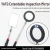 YATO Выдвижное прямоугольное инспекционное зеркало
