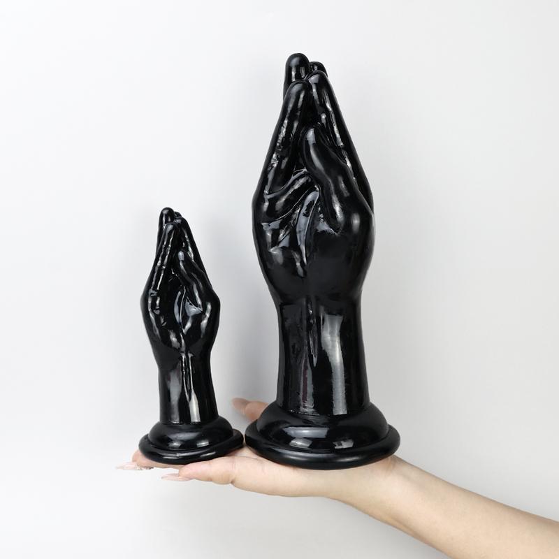 4 Sizes Huge Hands Finger Anal Plug Clear Arm Anus Prostate Massage Big Butt Plug G Spot Masturbation Gay Sex Toys For Women Men