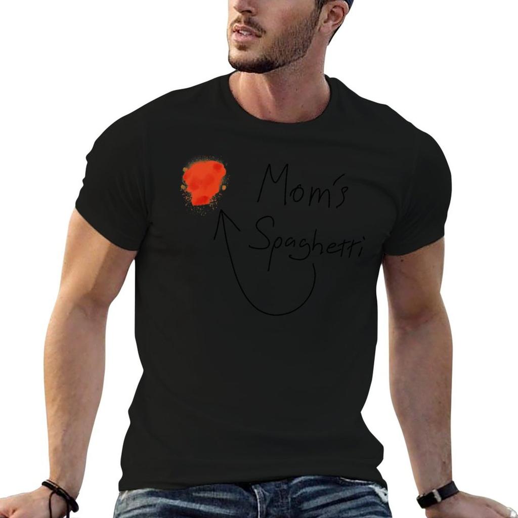 Moms Spaghetti Tshirt T Shirt Personalised T Shirts For Unisex Graphic Funny Unisex T Shirt Heavy Cotton Tshirt