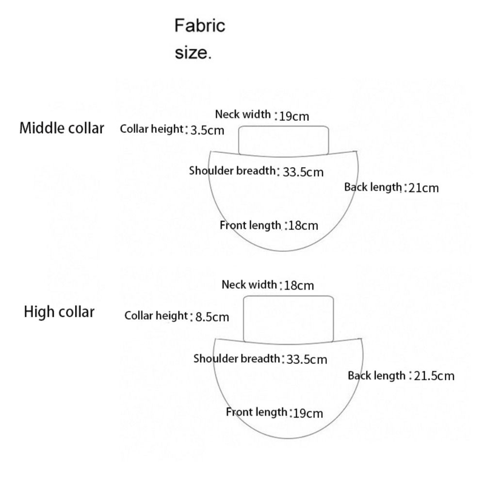 Windproof Turtleneck Cotton Scarf Fashion Fake Collar Women