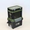 JEJ Astage Storage Box X Series NT #25 Black Green Disaster Preparedness Width 29.5cm Depth 44cm Height 26cm Made Japan Stackable