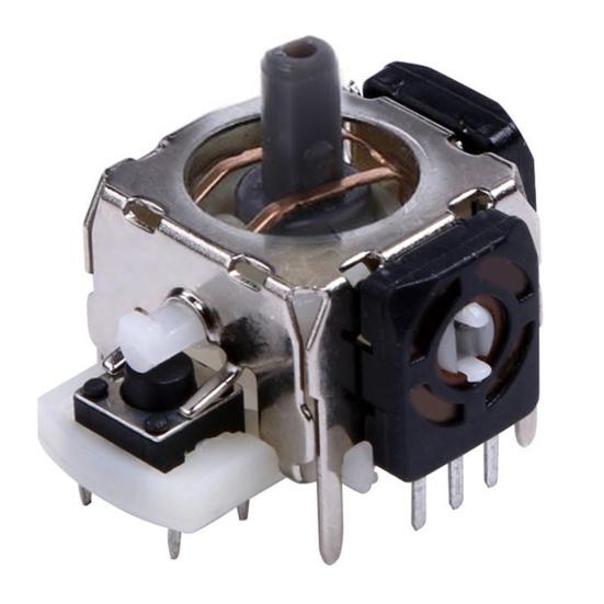 Геймпад Кнопка стрельбы 3D Вибрация Быстрый отклик Универсальная ручка для игры Джойстик Аналоговый стик для PS2/3/4 для Xbox360 для Xboxone