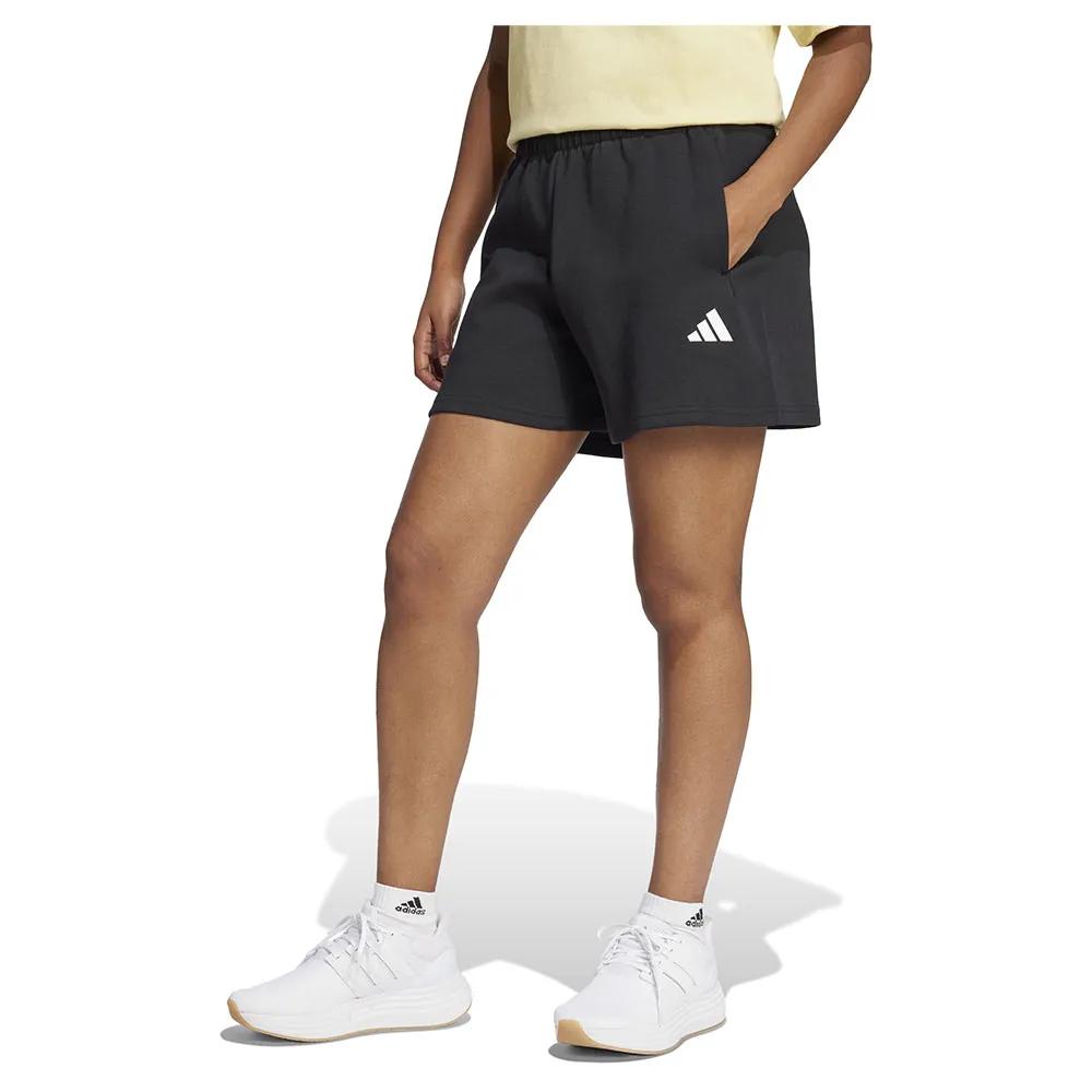 Adidas Future Icons Sweat Shorts 68% Cotton 32% Recycled Polyester Black