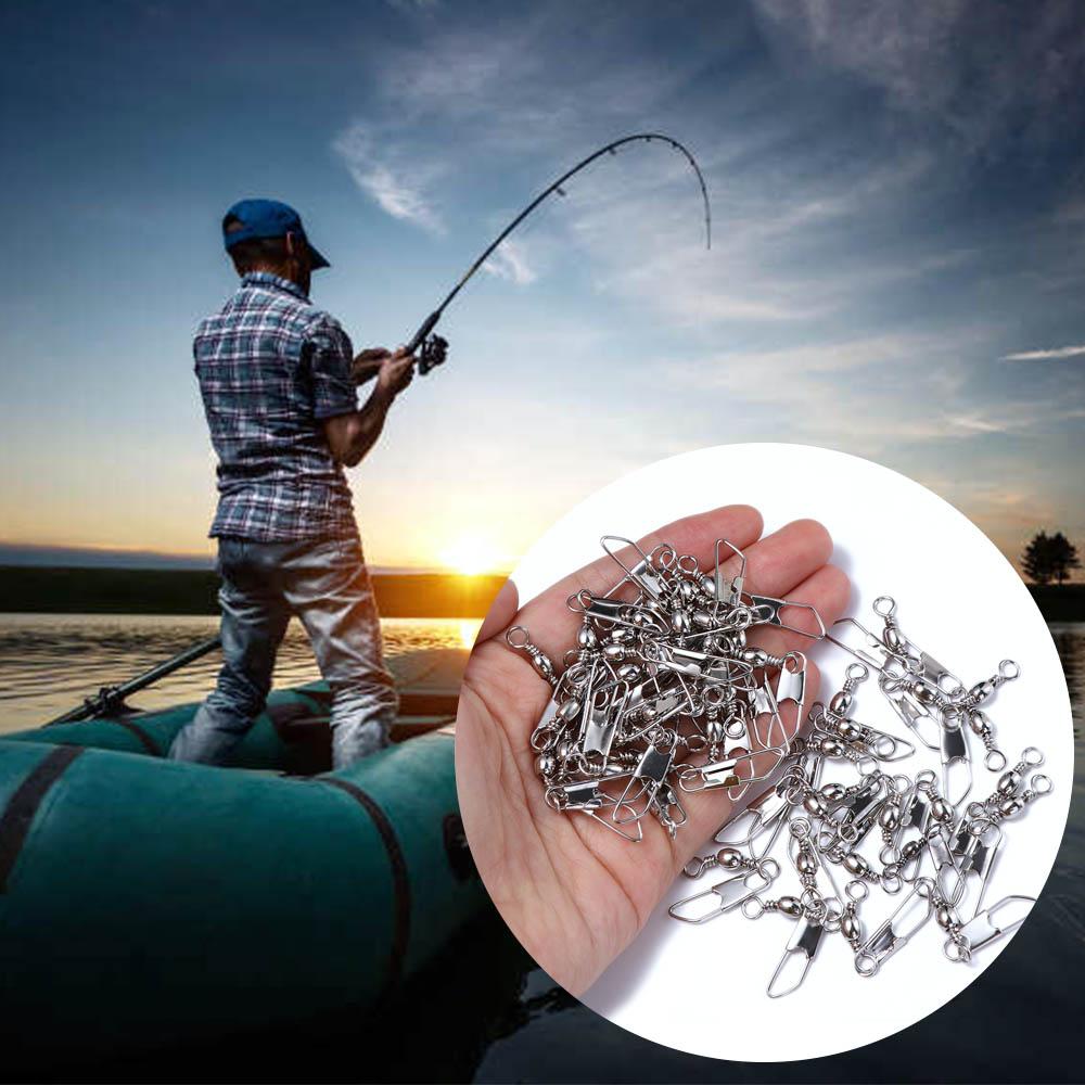 С защелкой Interlock Защелка Interlocking Solid Ring Fishing Connector Metal Connector Fishing Swivels