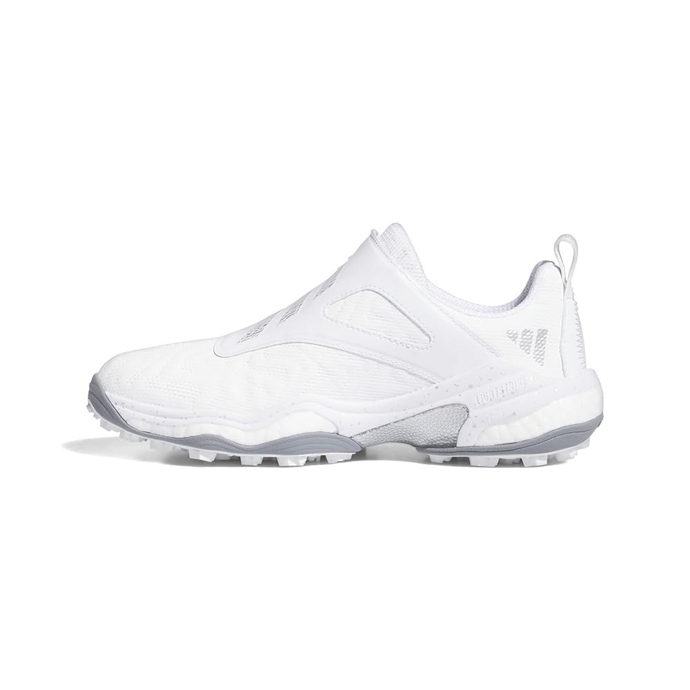 Обувь для гольфа Code Chaos 25 Boa Footwear Two cm 2E [Adidas Golf] женские белые/серебристые металлик/серые 23.5