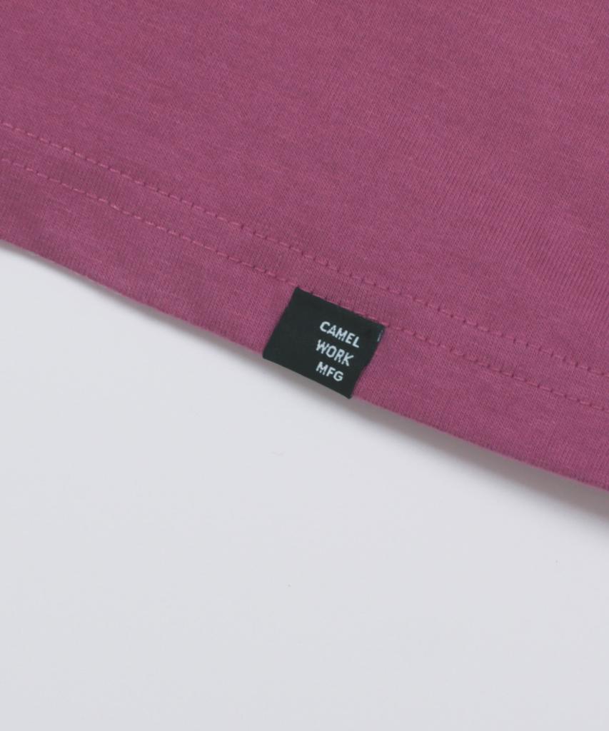CAMEL WORK 8570 Camel Apparel Short Sleeve T-Shirt (Deep Pink)