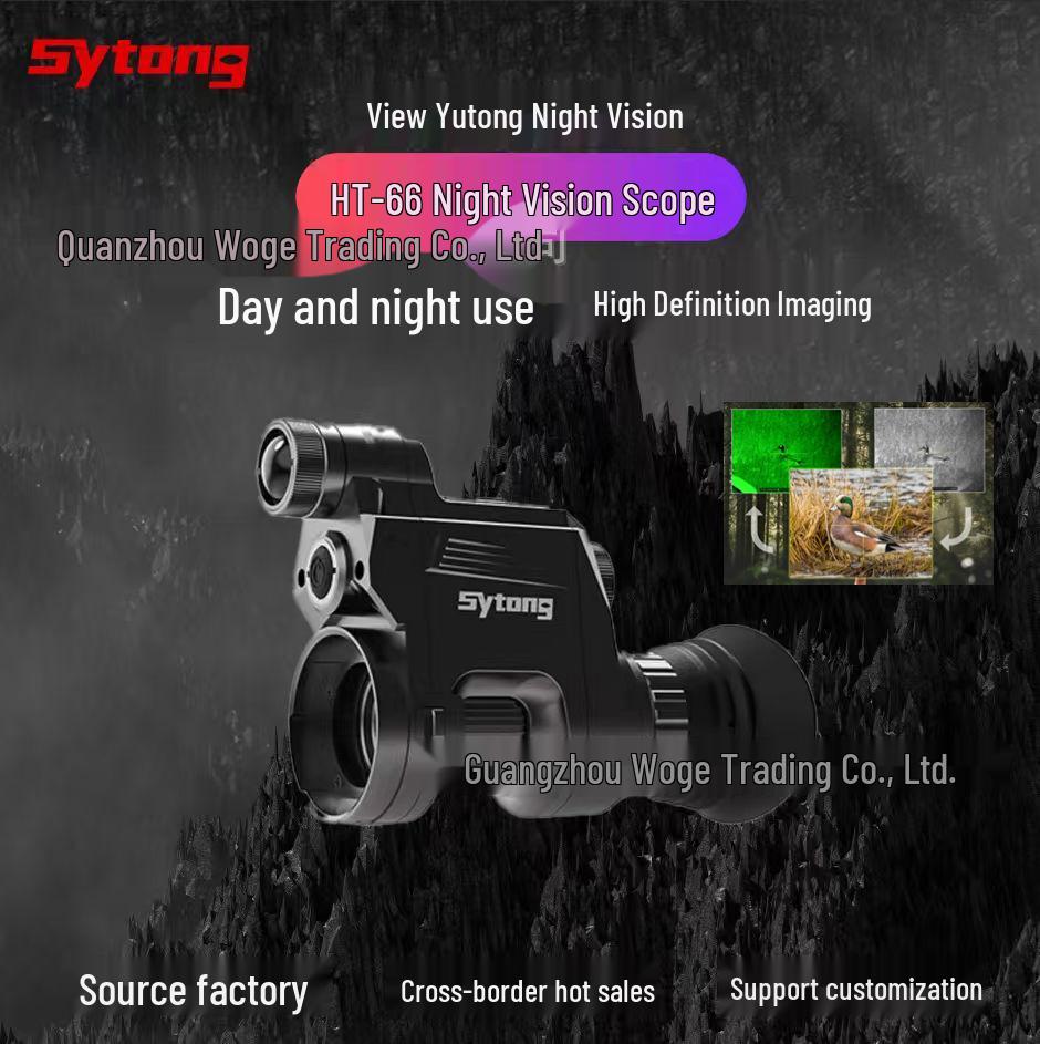 SYTONG HT-66 Night Vision Device: Infrared, Digital, HD, WiFi, Day/Night Dual-Use for Outdoor Photo & Video.
