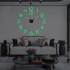 Creative Luminous Wall Clock DIY Acrylic Clock Living Room Home Decoration Large Silent Wall Sticker Clock
