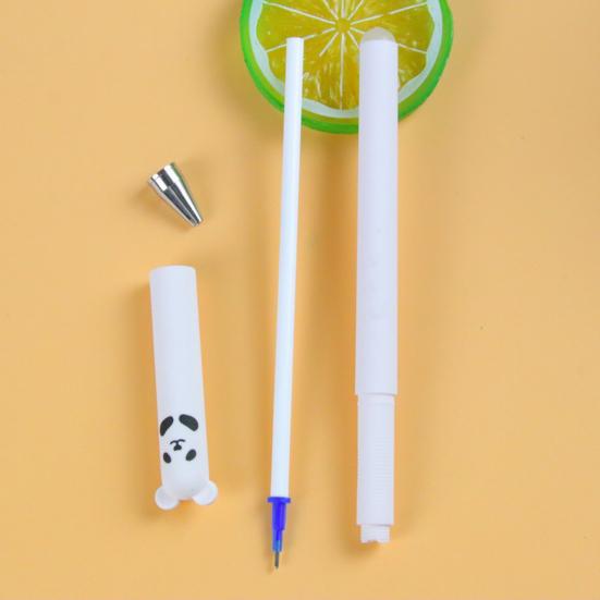 Набор из 4 стираемых гелевых ручек с черными синими чернилами, 5,9-дюймовые длинные гелевые ручки