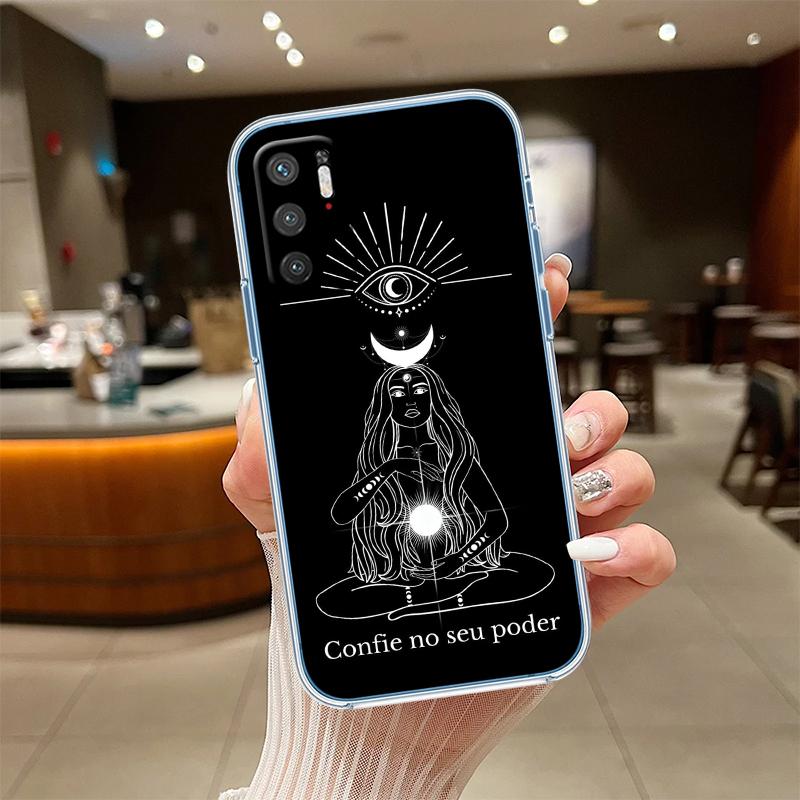 RE21 Divination Tarot Transparent Phone Case for Motorola Moto G40 G04 G05 One Ace Action  Fusion + Plus Hyper Macro Vision Zoom