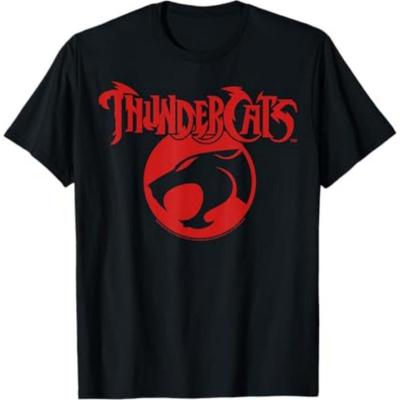 ThunderCats Красный Винтажный Классический Логотип Новинка Мужская Одежда Футболка Графические Футболки Мужская Футболка для Мужчин Ropa Hombre 35856