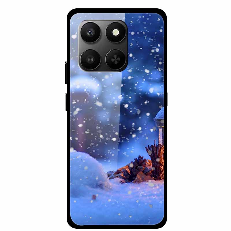 For Honor 200 Pro Cover Play 10T 5G Bumper Hard Tempered Glass Back Cases For Honor 400 Smart 5G Phone Case 6.77" Coque Funda